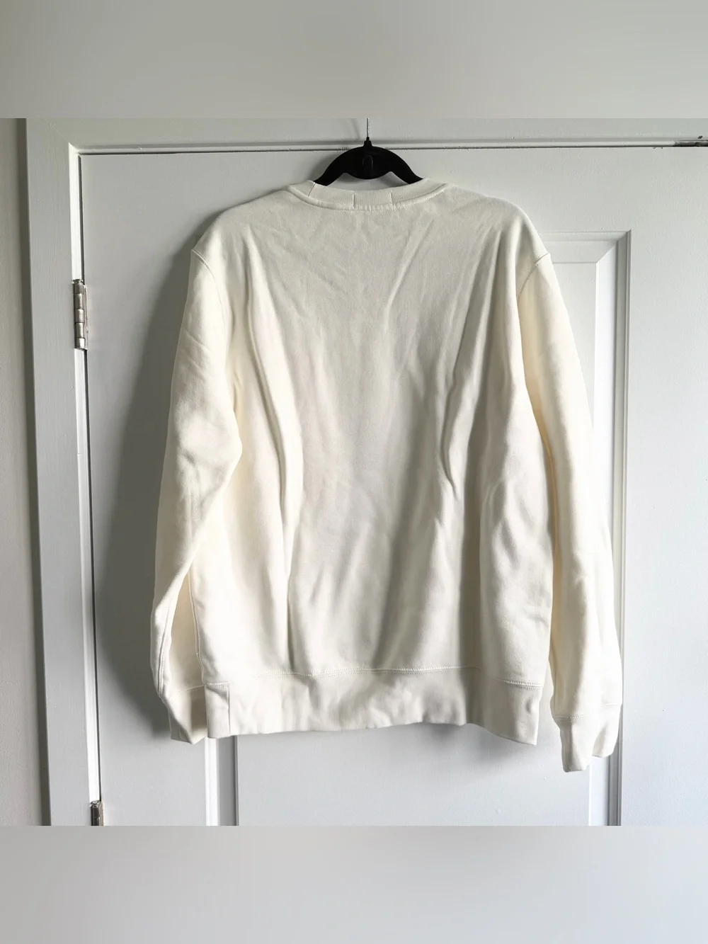 Polo Ralph Lauren White Cream Bear Fleece Sweatshirt NWT